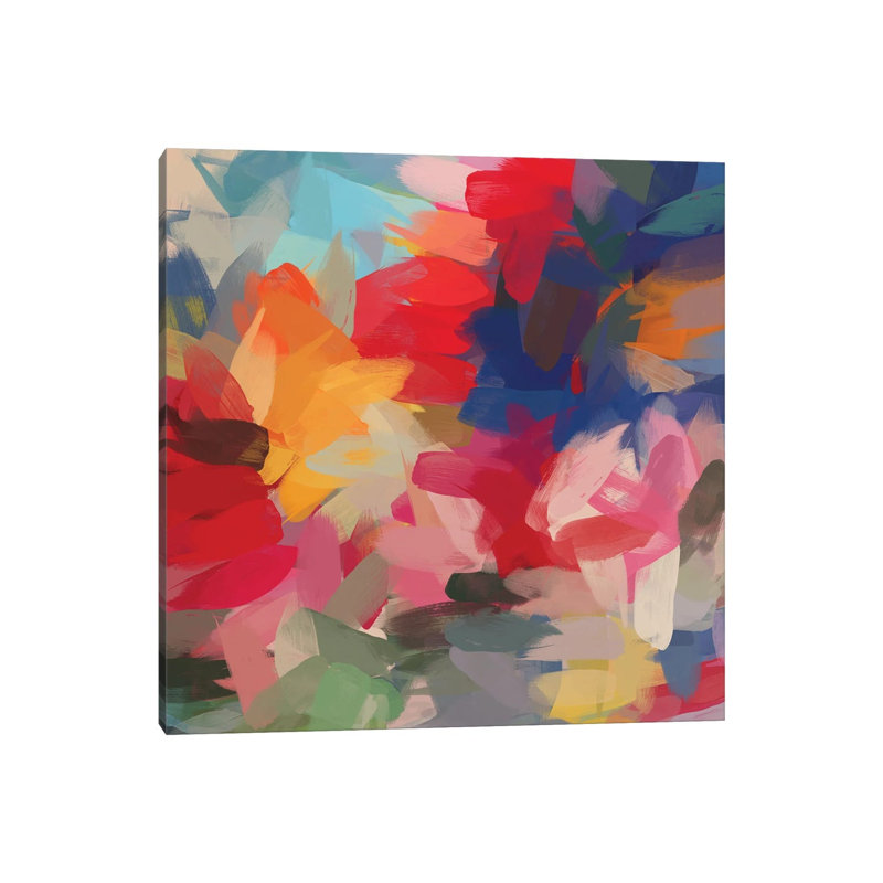 Colorful Chaos by Irena Orlov - Wrapped Canvas Gallery-Wrapped Canvas Giclée, 45.72 cm H x 45.72 cm W x 3.175 cm D