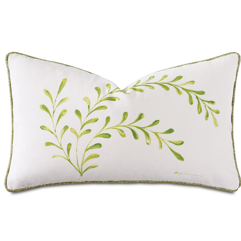 Monogram Lumbar Pillow Cover & Insert