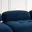 Modular Sectional Sofa, Button Tufted Designed And DIY Combination,L Shaped Couch With Reversible Ottoman, Green Velvet-857579447