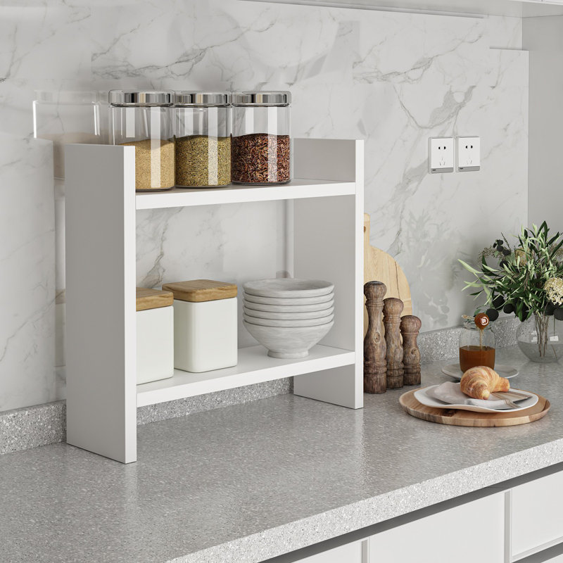 Antania Freestanding, 30cm H x 34cm W x 10cm D, White