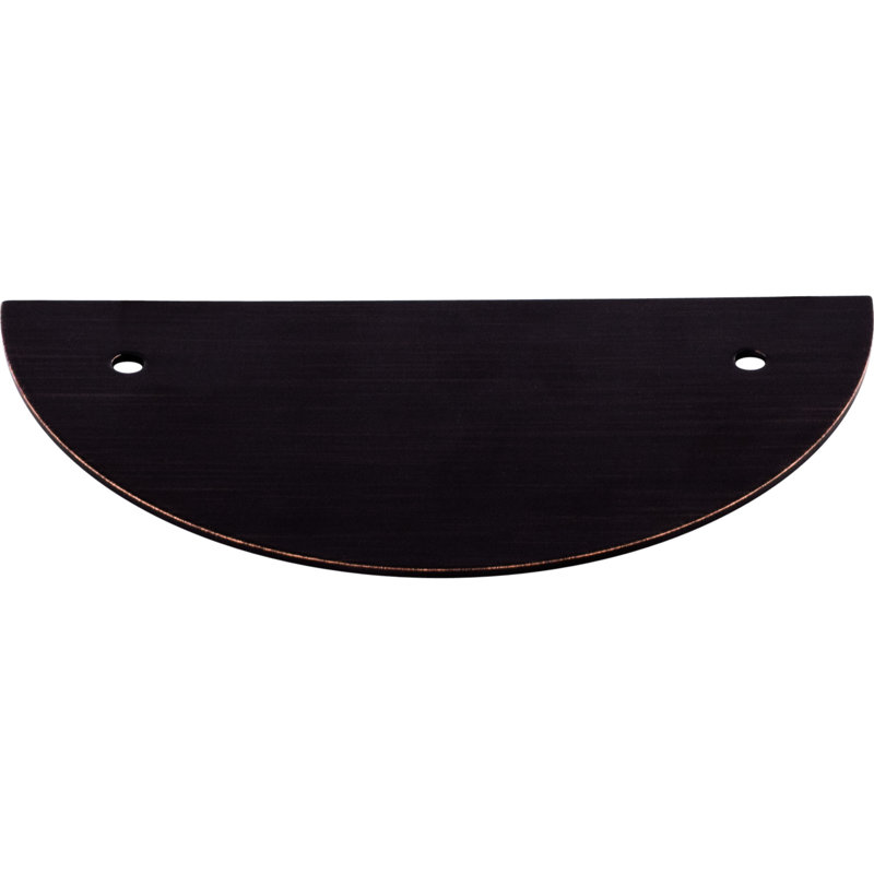 Half Circle  Backplate, Tuscan Bronze