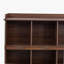 Bibliothèque à 10 niveaux, noyer