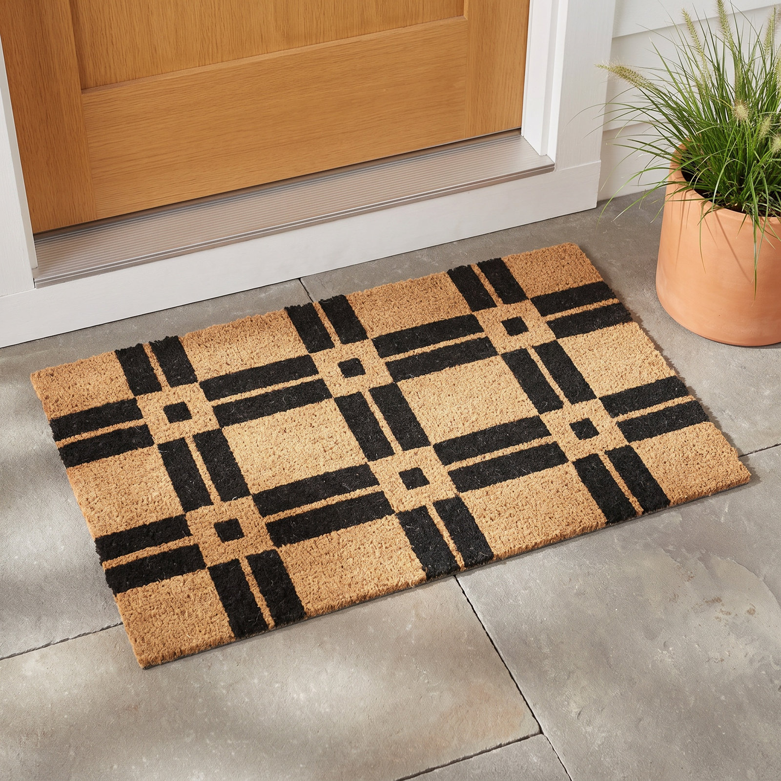 Classic Geo Non-Slip Doormat