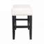Leather Upholstered Wood Bar Stools Set with Nailed Head-1133395508