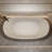 57 - Inch Freestanding Orange Soaking Bathtub With Solid Surface Resin Stone, Tough And Strong, Stain , Excellent Insulation Of Non Porous, Smooth Finish, Relaxing Bath Experience