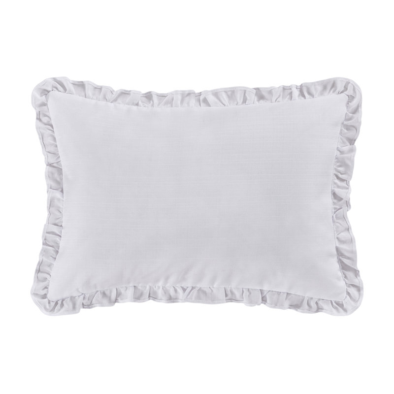 Coussin Estelle, Blanc / gris / minéral