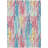 Machine Washable Indoor/Outdoor Cinead ACN1684 White Rug-104737759