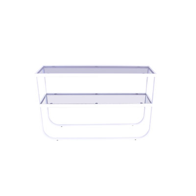 Votaw 110cm Glass Top Console Table