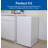 3.1 Cu. Ft. Upright Freezer with Adjustable Temperature Control, Garage-Ready,Reversible Door, and Removable Storage Baskets