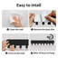 Metal Wall Organizer with Key Hooks-350229319