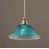 Teal Crystal Glass