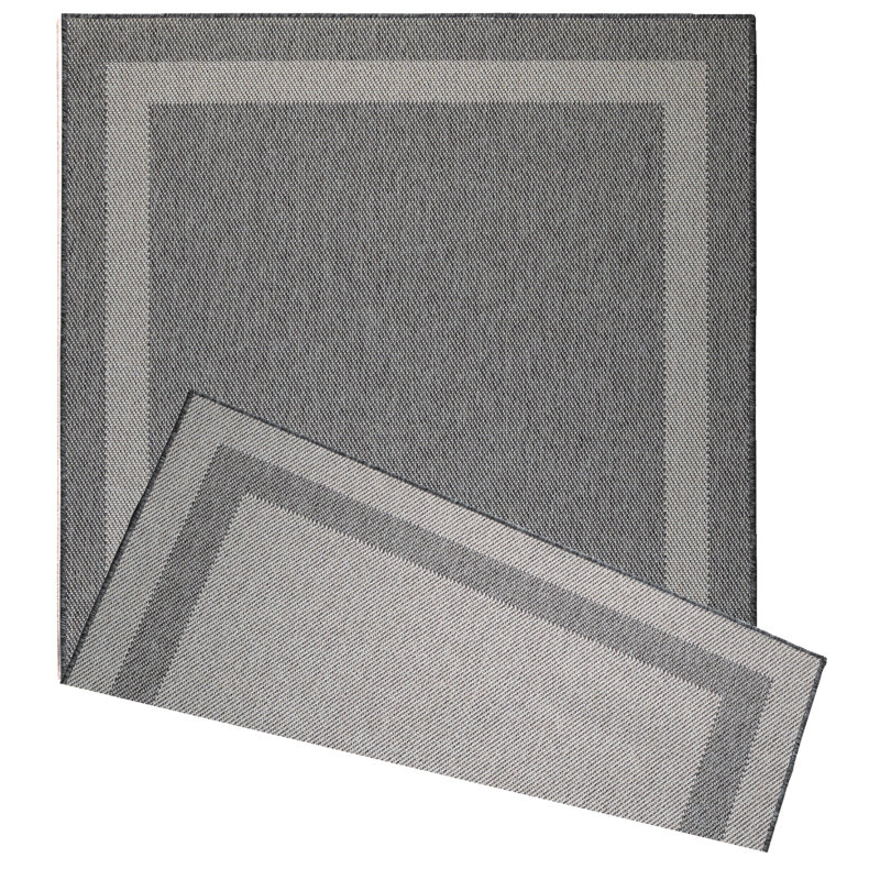 Crystral Rectangle Hand Woven Indoor / Outdoor Area Rug, Rectangle 120 x 170cm