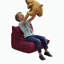 Canapé à assise simple pour enfants