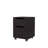 Newriver Nightstand With 1 Door And 1 Drawer , Wengue