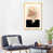 Toile avec cadre en bois beige n'est pas disponible