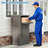 Outdoor Lockable Resin Package Drop Box-123764468