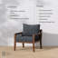 Chaise de patio avec coussins Rooney-97891401-97891400