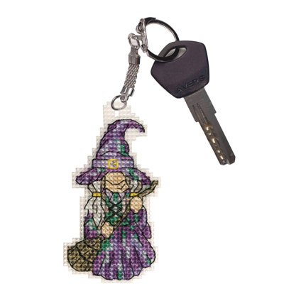 Trousse de broderie au point de croix comptée « Pendentif Sorcière » par Alisena 8100A