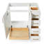 Meuble-lavabo simple en bois massif Freitas-51247906