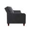 Small Double 207cm Velvet Futon Sofa-73566527