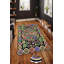 Tapis d'entrée de qualité supérieure (3,3 x 6,6 pi), 100% polyester, d'une hauteur de poils de 0,3 po | Antibactérien, points antidérapants en PVC, 650 g / m² | Conception tissée durable, impression numérique 3D, lavable à la machine, idéale pour la décoration intérieure-161375082