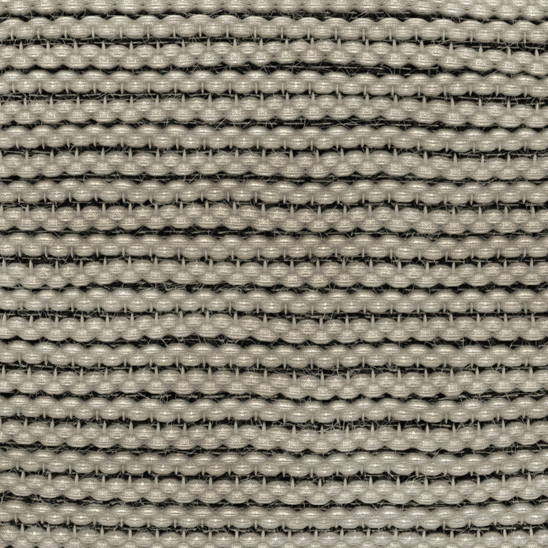 Eastmont 18"W Handwoven PET Polyester Boho Indoor/Outdoor Square Pouf in Cream