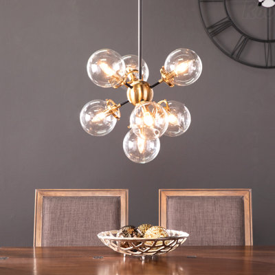 Contemporary 7-Light Pendant Lamp