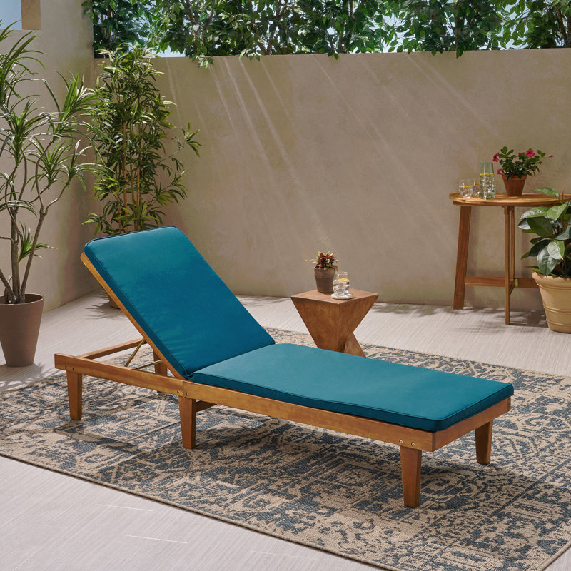 Chaise Lounge Cushion, Blue