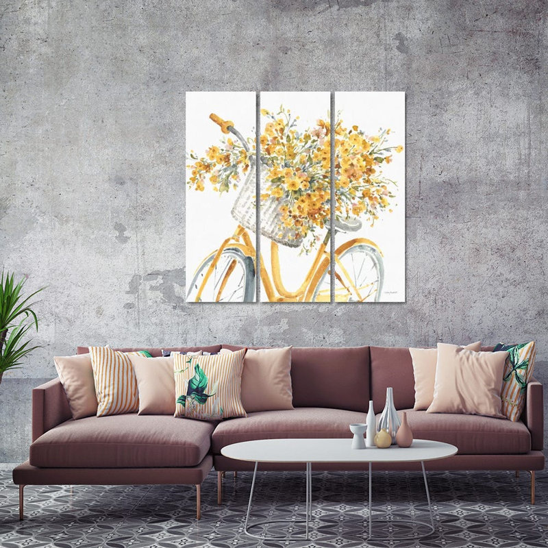 " Happy Yellow VIIB " by Lisa Audit