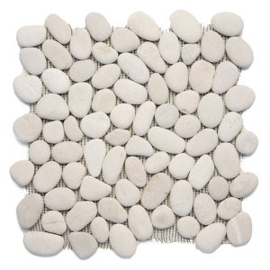 Mango Tile Natural Stone Pebbles Mosaic Wall & Floor Tile | Perigold