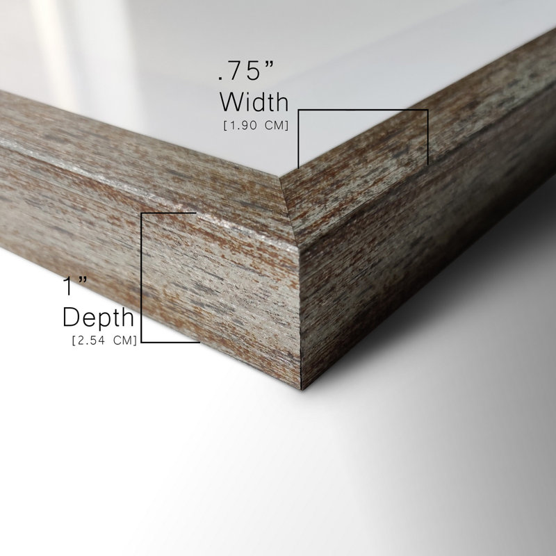 «Liminal Space I», reproduction encadrée de qualité supérieure, prête à être accrochée