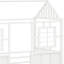 Lit mezzanine bas simple en métal Jellico-87496037