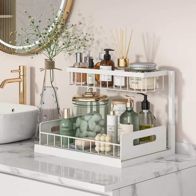 Sous l'armoire de rangement pour armoire coulissante, Blanc