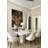 Larocca Brown LED Chandelier With Hanging Box Pendants