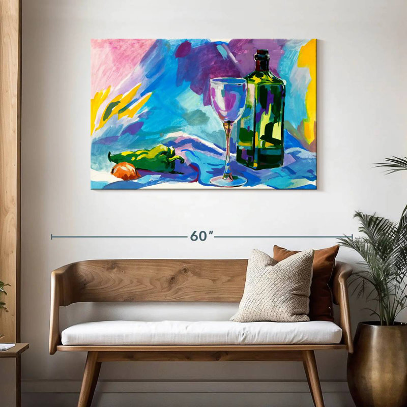 Yarlin Alcohol, 30" H x 45" W