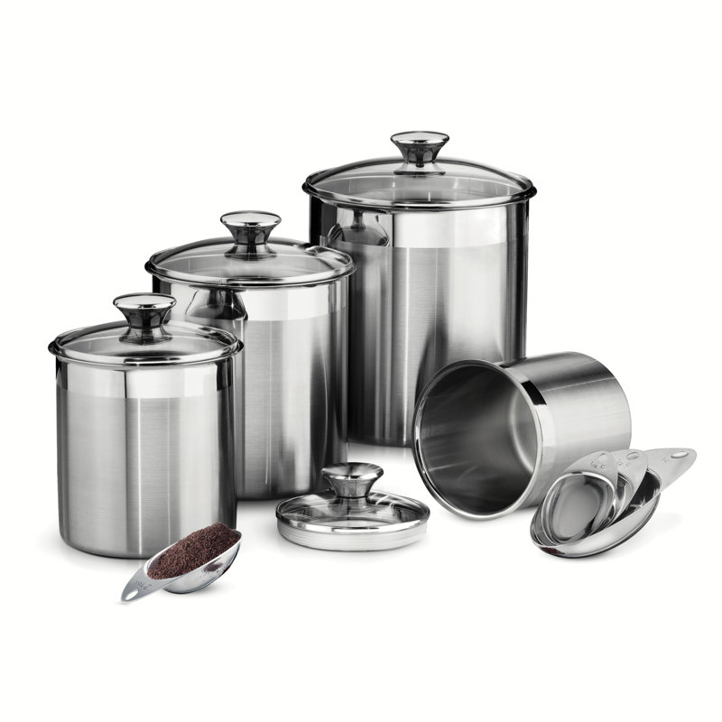 Tramontina Gourmet 8 Piece Kitchen Canister Set