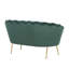 Carney Velvet Loveseat Accent Sofa-693310564