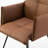 Marcie 19'' H Faux Leather Upholstered Armchair