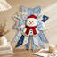 Trousse de couture pour décorations de Noël, suspension de porte matelassée, décorations de Noël