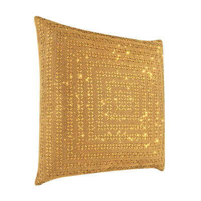 Sparkles Home Madison Avenue Throw Pillow | Rhinestone Crisscross X-Pattern & Velvet Backing 
