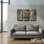 « Sleepy Hollow - Renard roux », triptyque d'art animalier de Mark Mueller, 91,4 cm x 61 cm-697372086