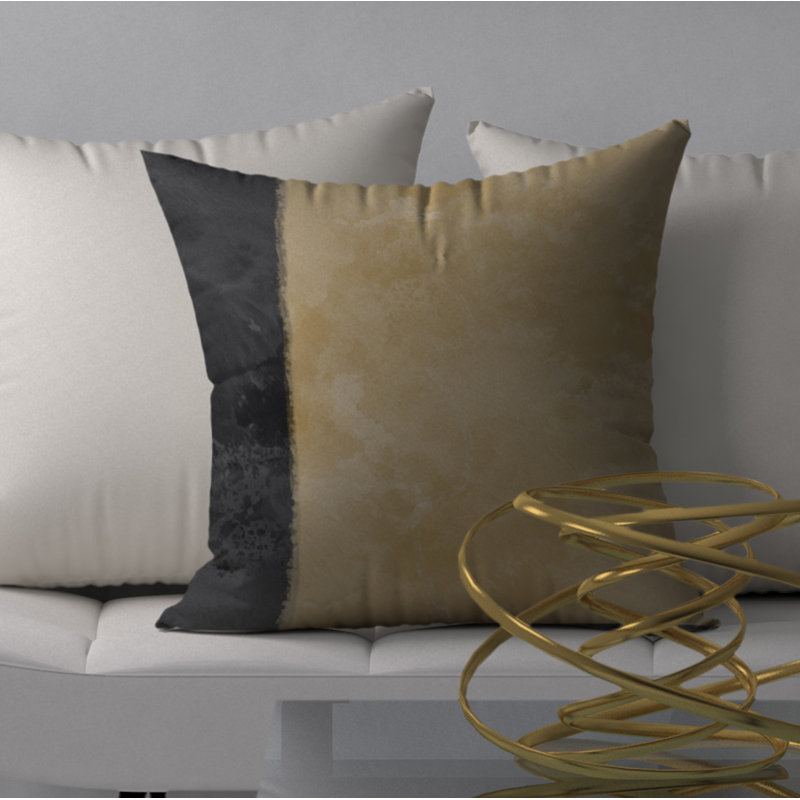  Housse de coussin carré et insert, H 20 po x l 20 po x p 5 po