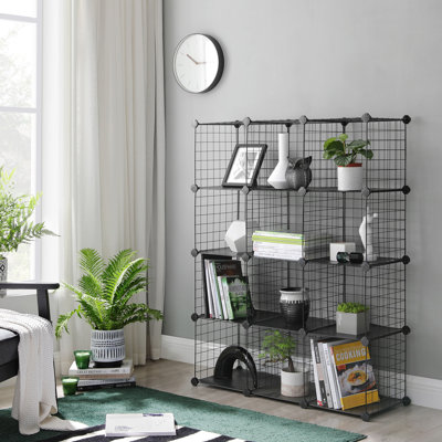 123cm H x 93cm W Iron Ladder Bookcase