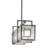 Nelson 6 - Light Matte Clear Unique/Statement Pendant
