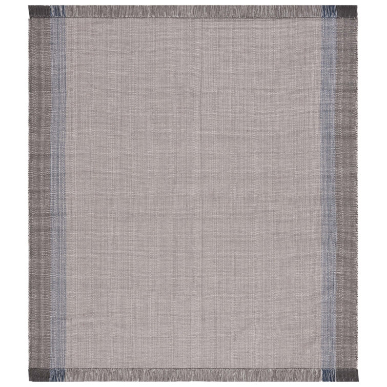 Zoltán Hand Woven Cotton Striped Rug