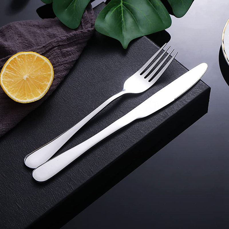 Wrought Studio™ Alyzza Stainless Steel Flatware Set - Service for 6