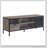 Nantan Rustic Oak &  Finish TV Stand Stable support, multi-functional design