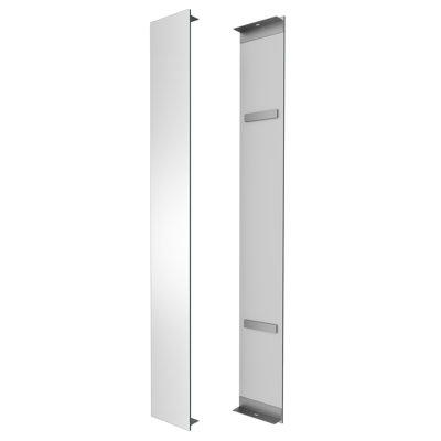 Ciyanna 2-Piece Medicine Cabinet Side Mirror Kit for Surface Mount Installation, Compatible with Select LED Medicine Cabinets