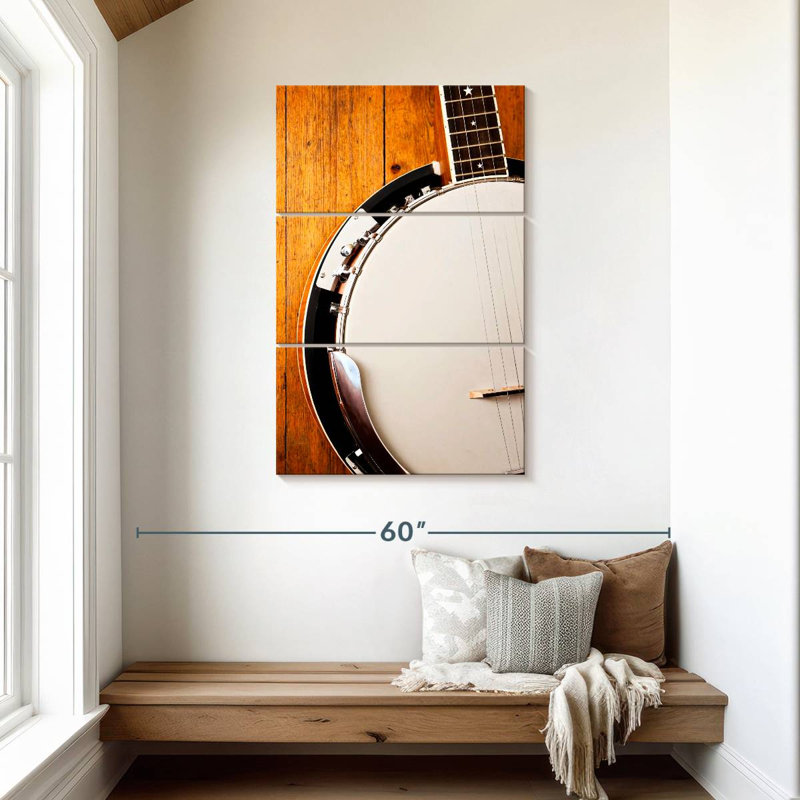 Abarca Rustic Banjo, 45" H x 28" W