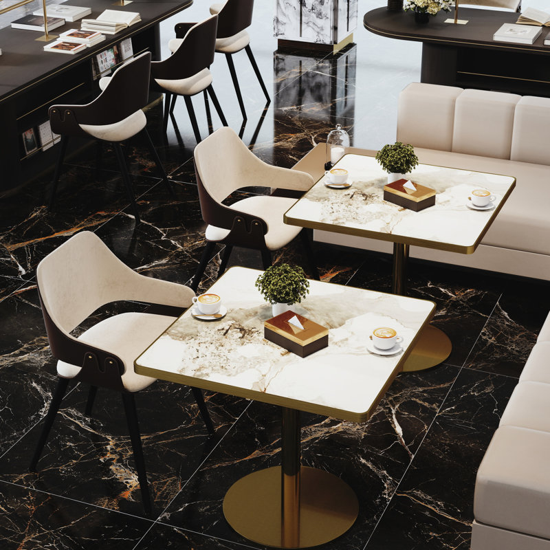 Table bistro tulipe 31,5 pouces Modern Square